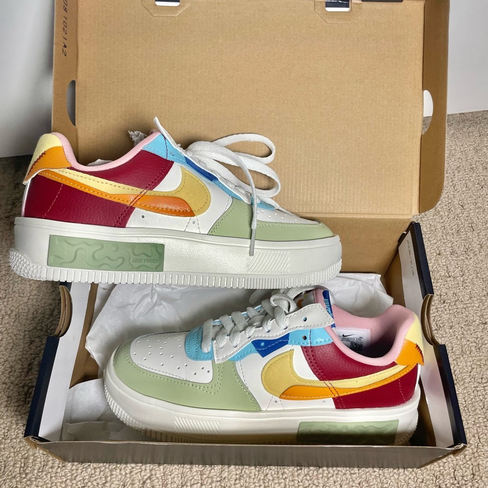 Nike Air Force 1 Fontanka 'St. Petersburg Raves' Women’s 5.5 New
